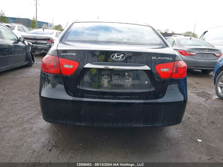 2010 Hyundai Elantra Gls VIN: KMHDU4AD3AU848751 Lot: 12006453