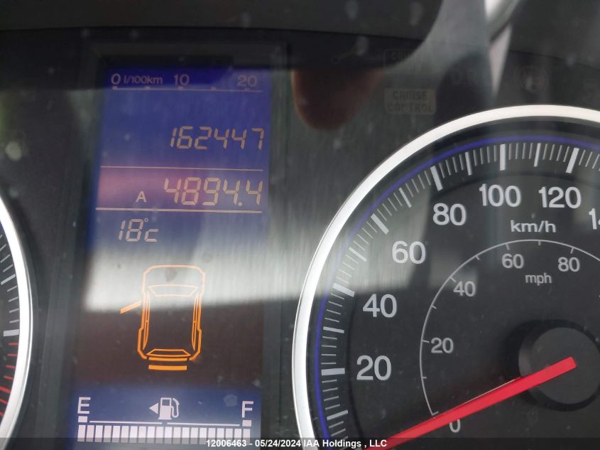 2010 Honda Cr-V Exl VIN: 5J6RE4H72AL813576 Lot: 12006463