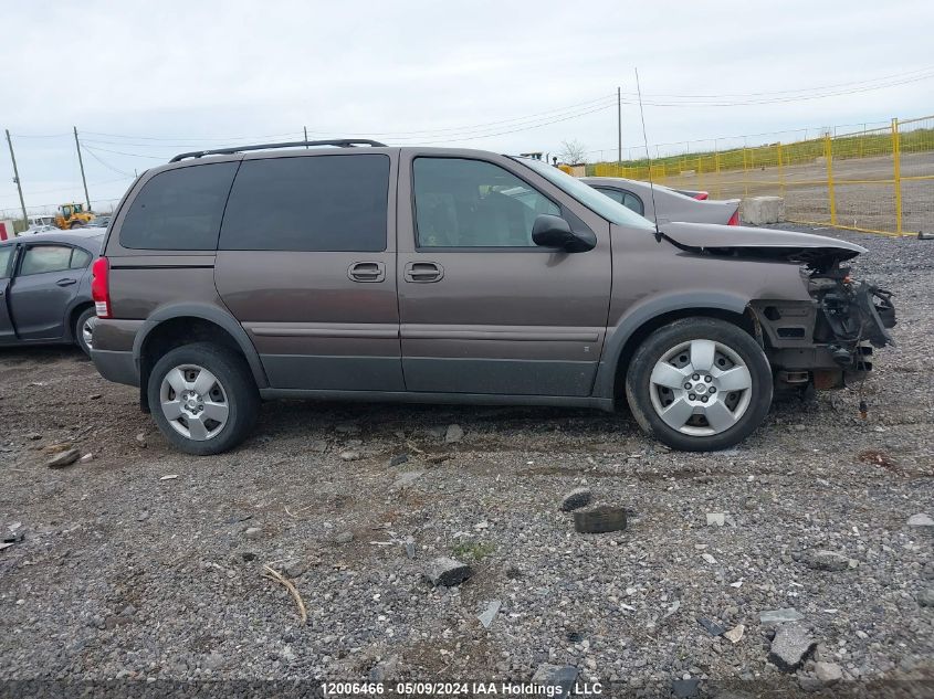 2008 Pontiac Montana Sv6 VIN: 1GMDU23198D125813 Lot: 12006466