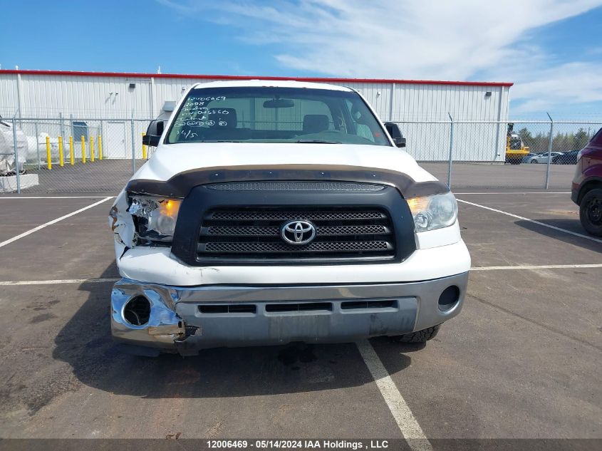 2008 Toyota Tundra Dlx 4.7L V8 VIN: 5TFLT52148X025560 Lot: 12006469