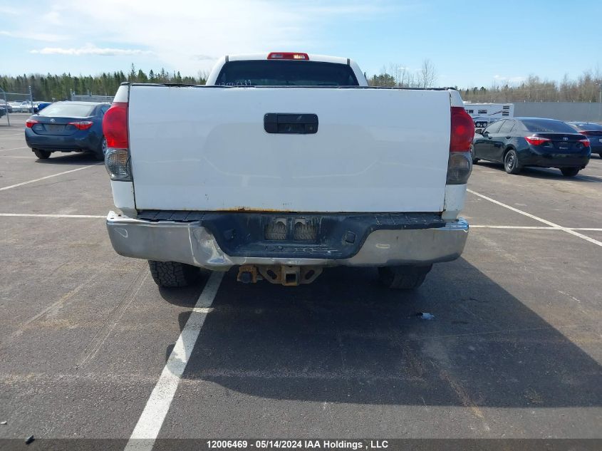 2008 Toyota Tundra Dlx 4.7L V8 VIN: 5TFLT52148X025560 Lot: 12006469