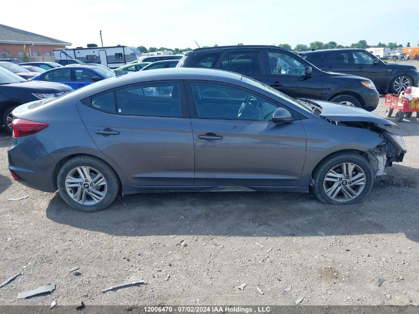 2019 Hyundai Elantra Sel/Value/Limited VIN: KMHD84LF8KU856557 Lot: 12006470