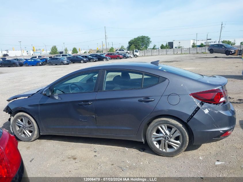 2019 Hyundai Elantra Sel/Value/Limited VIN: KMHD84LF8KU856557 Lot: 12006470
