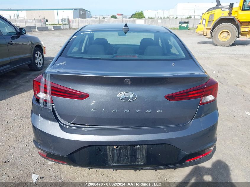 2019 Hyundai Elantra Sel/Value/Limited VIN: KMHD84LF8KU856557 Lot: 12006470