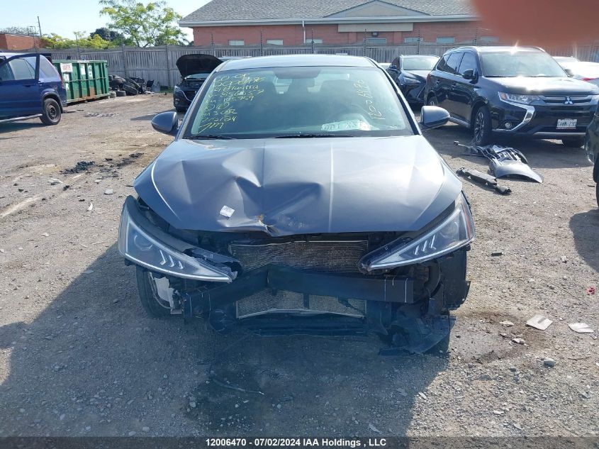 2019 Hyundai Elantra Sel/Value/Limited VIN: KMHD84LF8KU856557 Lot: 12006470