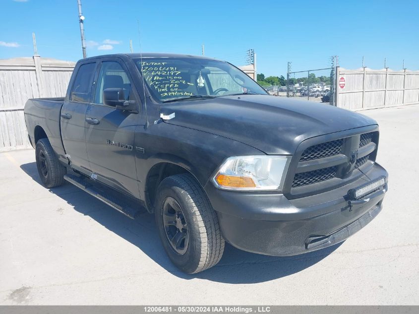 2011 Dodge Ram 1500 VIN: 1D7RV1GT4BS642197 Lot: 12006481