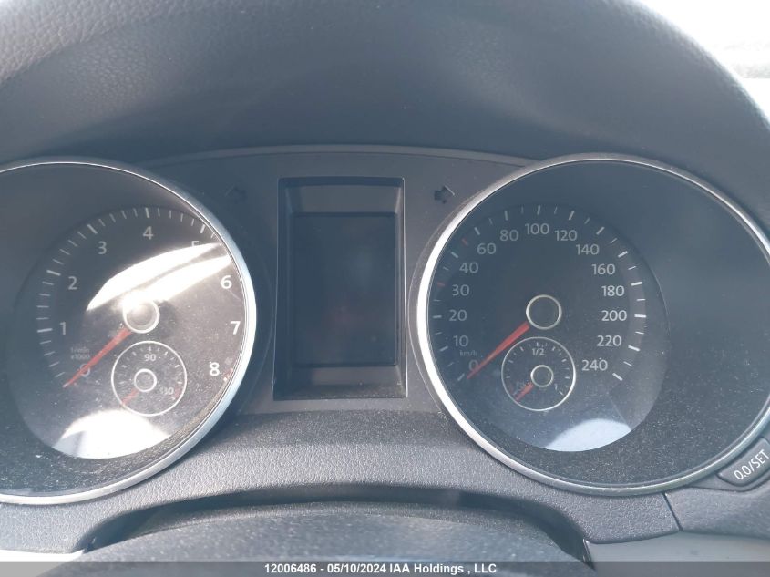 2013 Volkswagen Golf VIN: WVWCA7AJXDW102967 Lot: 12006486