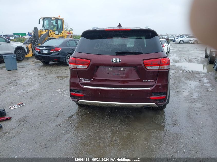 2018 Kia Sorento VIN: 5XYPKDA16JG350641 Lot: 12006494