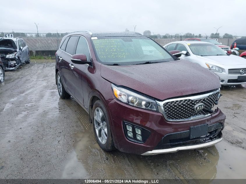 2018 Kia Sorento VIN: 5XYPKDA16JG350641 Lot: 12006494