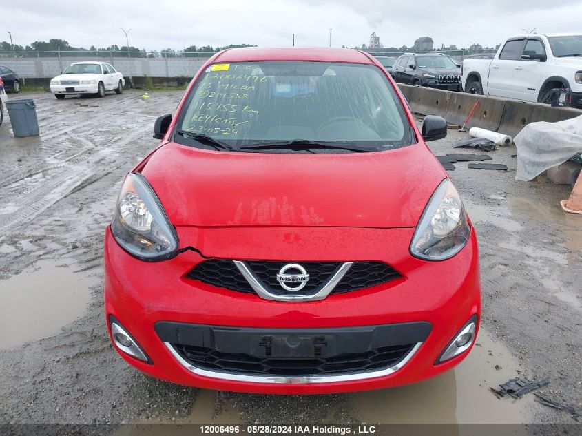 2015 Nissan Micra VIN: 3N1CK3CP1FL214558 Lot: 12006496