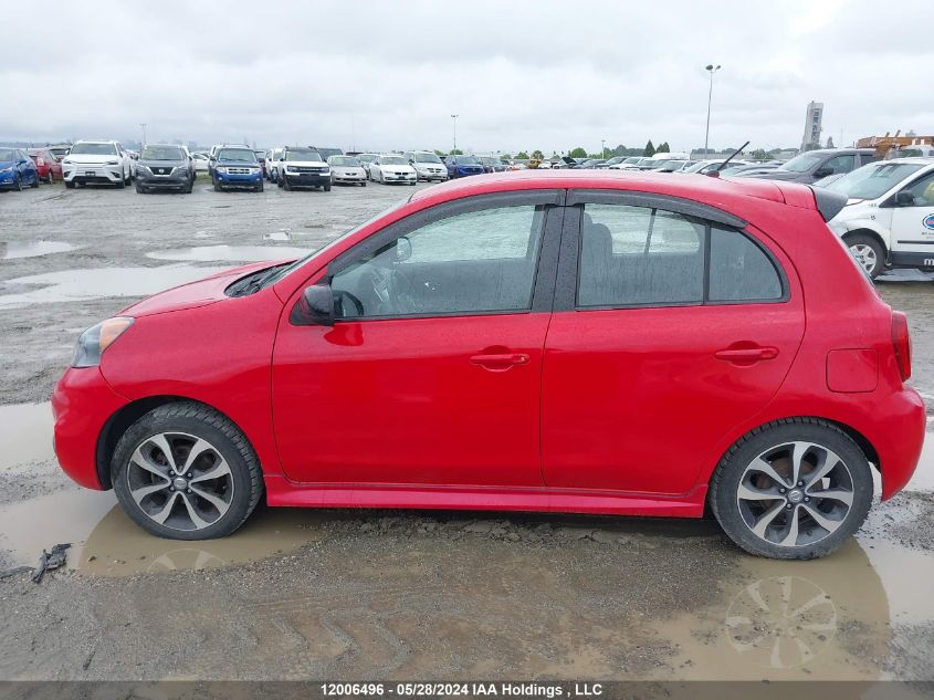 2015 Nissan Micra VIN: 3N1CK3CP1FL214558 Lot: 12006496