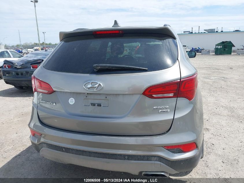 2017 Hyundai Santa Fe Sport 2.4 Premium VIN: 5XYZUDLBXHG400718 Lot: 12006508