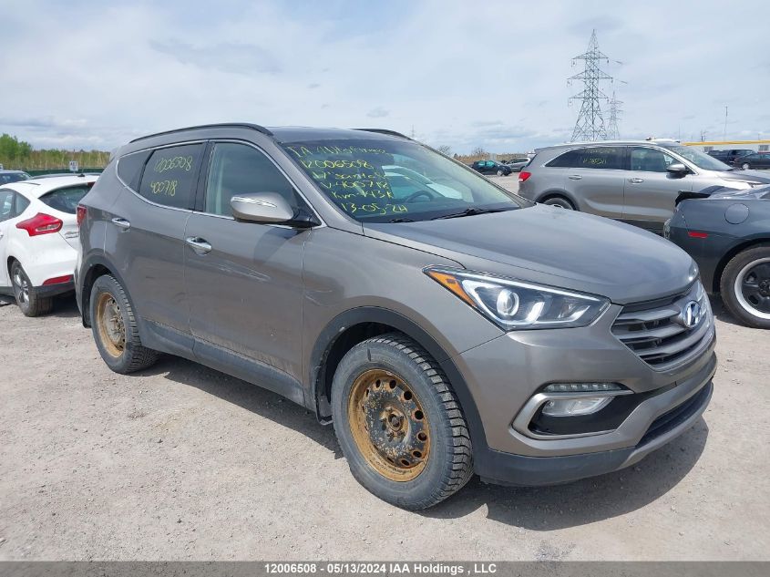 2017 Hyundai Santa Fe Sport 2.4 Premium VIN: 5XYZUDLBXHG400718 Lot: 12006508