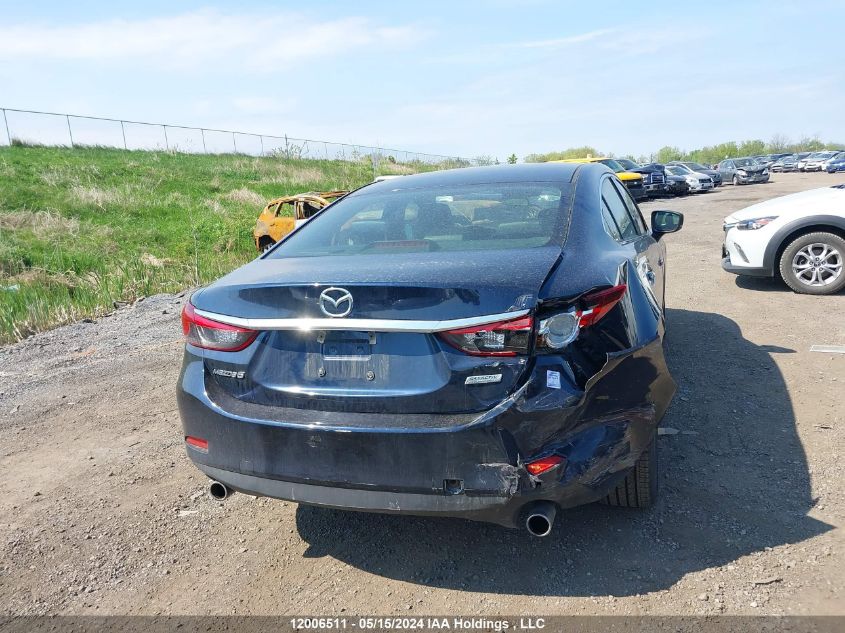 2017 Mazda Mazda6 VIN: JM1GL1V53H1155423 Lot: 12006511