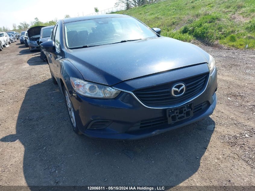 2017 Mazda Mazda6 VIN: JM1GL1V53H1155423 Lot: 12006511