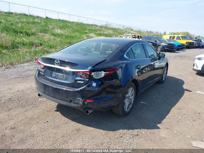 2017 Mazda Mazda6 VIN: JM1GL1V53H1155423 Lot: 12006511