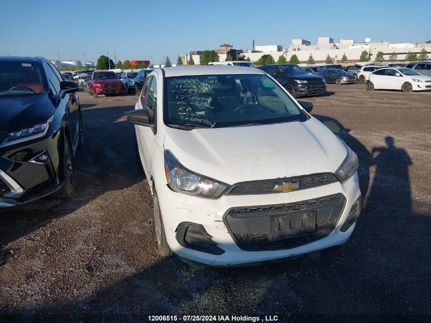 2017 Chevrolet Spark VIN: KL8CB6SA0HC738030 Lot: 12006515