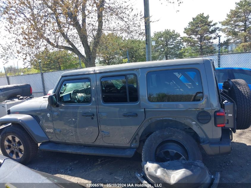 2019 Jeep Wrangler Unlimited Sahara VIN: 1C4HJXEG2KW608908 Lot: 12006516