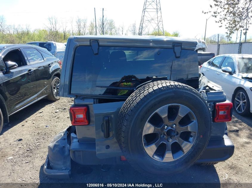 2019 Jeep Wrangler Unlimited Sahara VIN: 1C4HJXEG2KW608908 Lot: 12006516