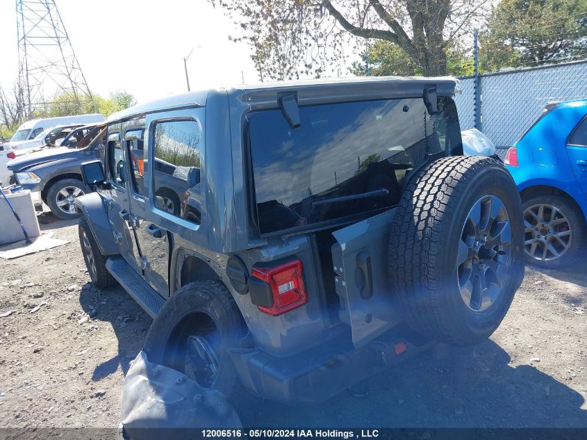 2019 Jeep Wrangler Unlimited Sahara VIN: 1C4HJXEG2KW608908 Lot: 12006516