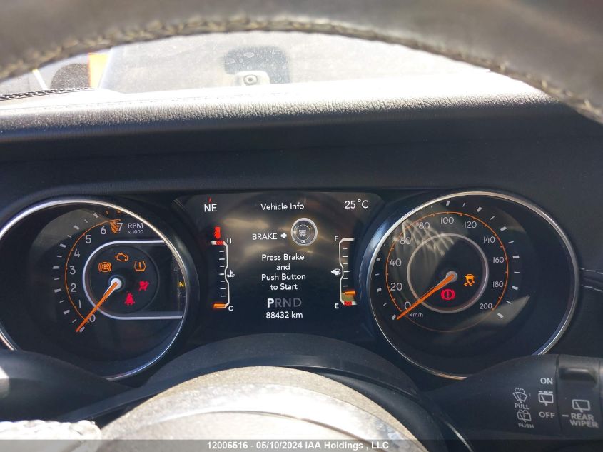 2019 Jeep Wrangler Unlimited Sahara VIN: 1C4HJXEG2KW608908 Lot: 12006516