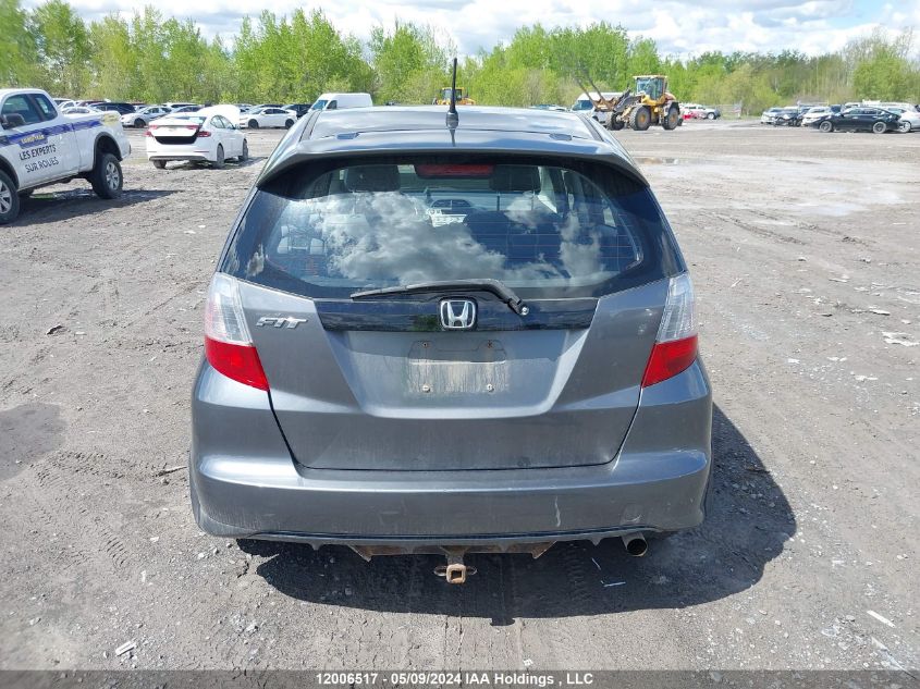 2011 Honda Fit VIN: JHMGE8H50BC801624 Lot: 12006517