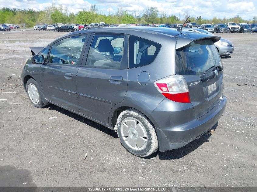 2011 Honda Fit VIN: JHMGE8H50BC801624 Lot: 12006517