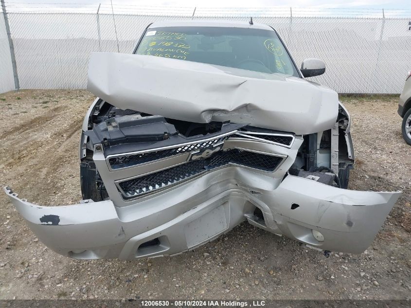 2009 Chevrolet Avalanche K1500 Ls VIN: 3GNFK12059G198372 Lot: 12006530