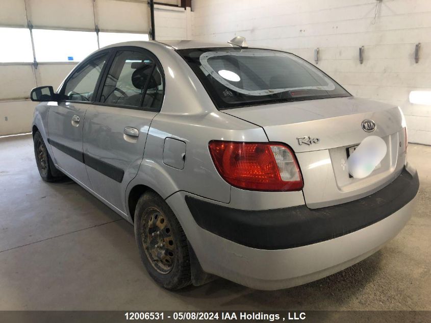 2009 Kia Rio VIN: KNADE223096471868 Lot: 12006531