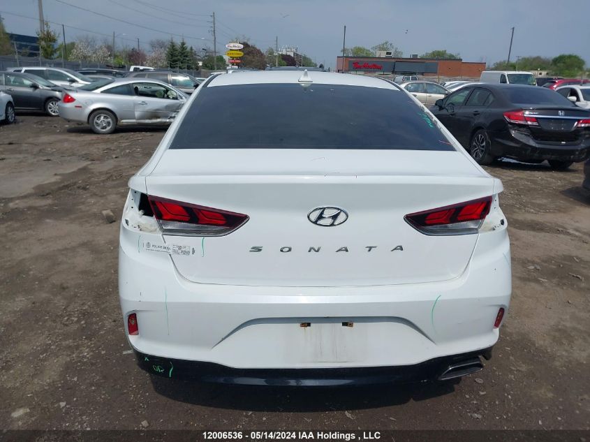 2018 Hyundai Sonata Gl VIN: 5NPE24AF6JH687354 Lot: 12006536