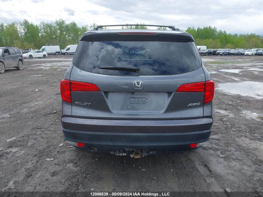 2016 Honda Pilot VIN: 5FNYF6H38GB503614 Lot: 12006539