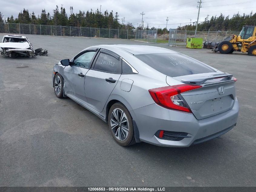 2016 Honda Civic Ex VIN: 2HGFC1F4XGH100308 Lot: 12006553