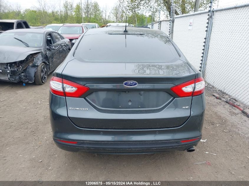 2016 Ford Fusion Se VIN: 3FA6P0H70GR181981 Lot: 12006575