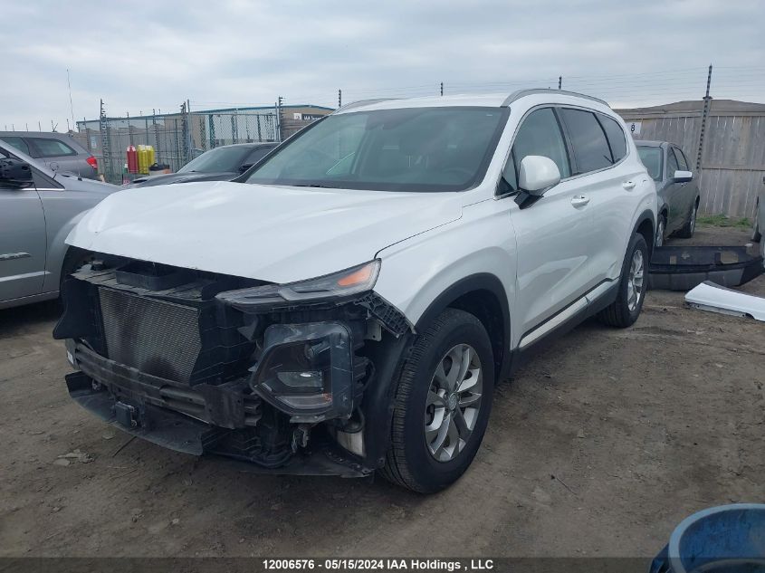 2020 Hyundai Santa Fe Essential Awd With Smartsense Package VIN: 5NMS2CADXLH177245 Lot: 12006576