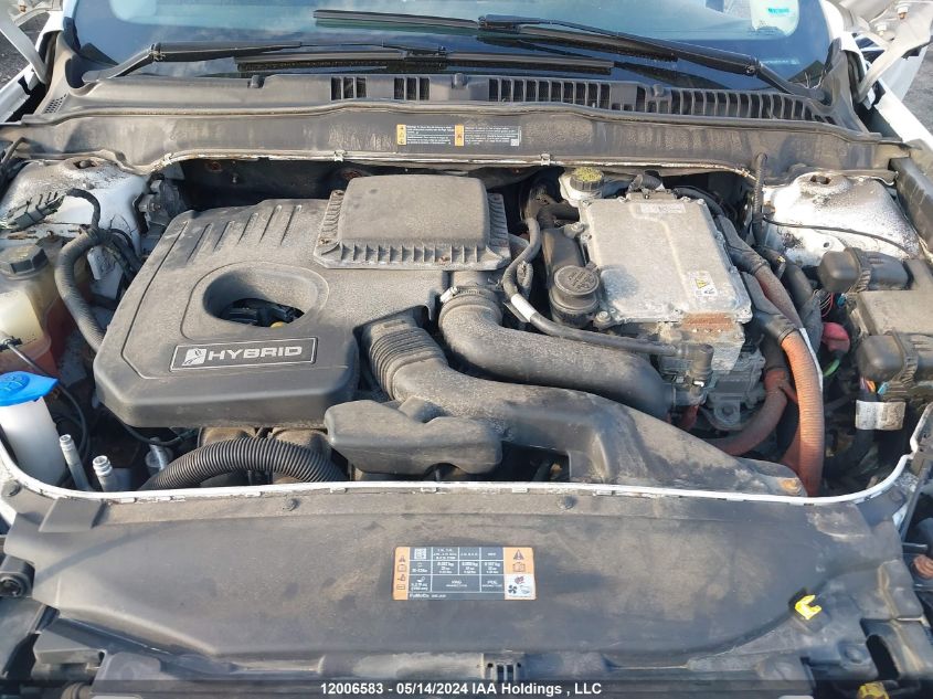 2015 Ford Fusion S Hybrid VIN: 3FA6POUU4FR174641 Lot: 12006583