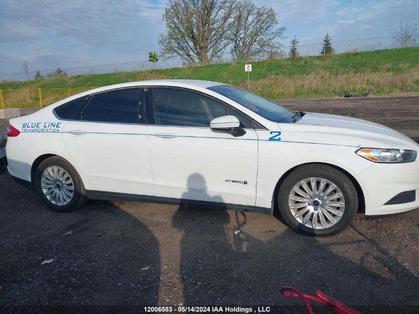 2015 Ford Fusion S Hybrid VIN: 3FA6POUU4FR174641 Lot: 12006583