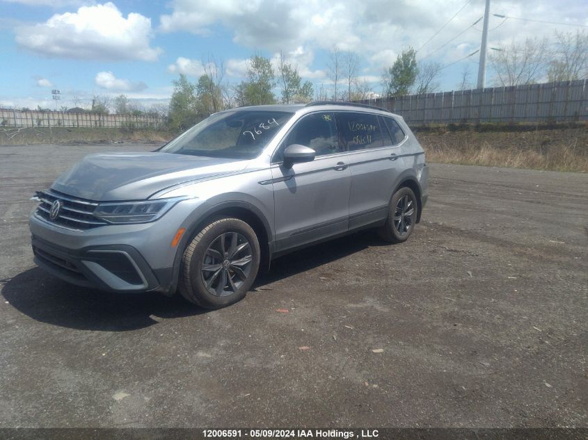 2023 Volkswagen Tiguan VIN: 3VVMB7AX4PM086017 Lot: 12006591