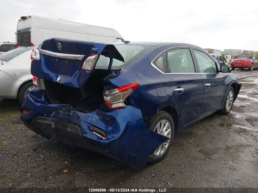 2019 Nissan Sentra VIN: 3N1AB7AP1KY316568 Lot: 12006596