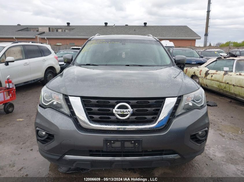 2018 Nissan Pathfinder Platinum VIN: 5N1DR2MM3JC608980 Lot: 12006609