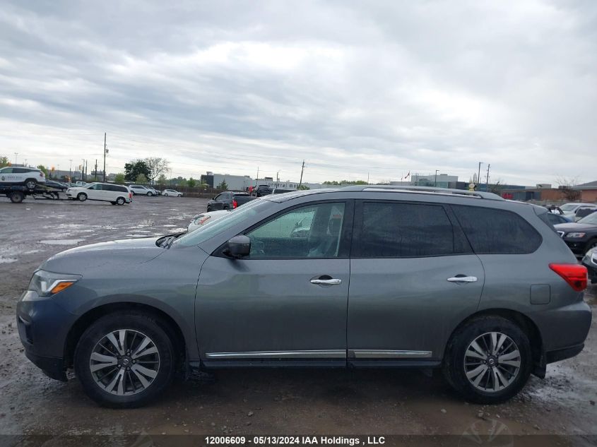 2018 Nissan Pathfinder Platinum VIN: 5N1DR2MM3JC608980 Lot: 12006609