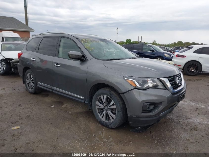 2018 Nissan Pathfinder Platinum VIN: 5N1DR2MM3JC608980 Lot: 12006609