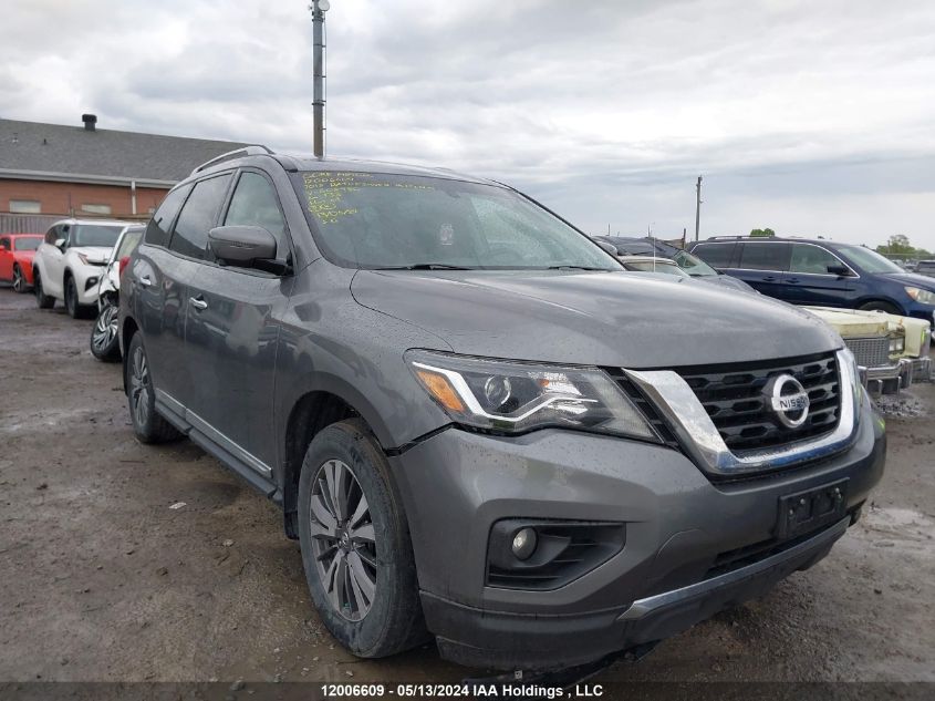 2018 Nissan Pathfinder Platinum VIN: 5N1DR2MM3JC608980 Lot: 12006609