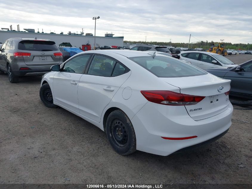 2017 Hyundai Elantra Gl VIN: KMHD84LF9HU372454 Lot: 12006616