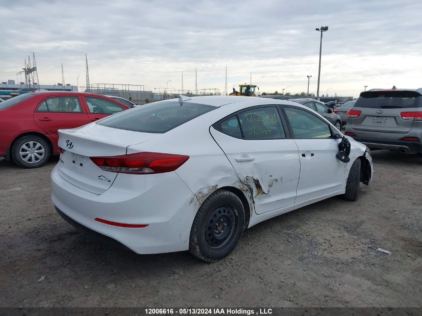 2017 Hyundai Elantra Gl VIN: KMHD84LF9HU372454 Lot: 12006616