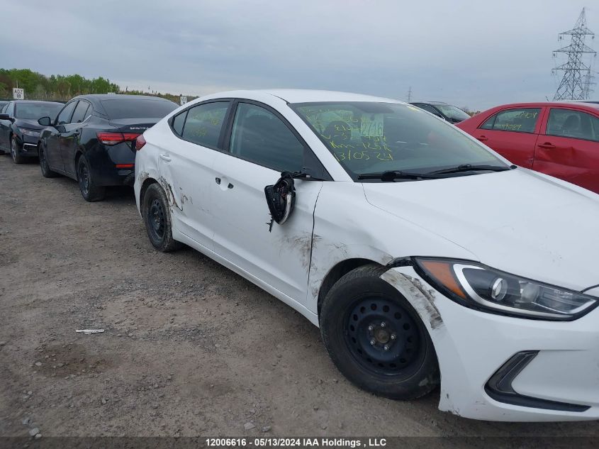 2017 Hyundai Elantra Gl VIN: KMHD84LF9HU372454 Lot: 12006616