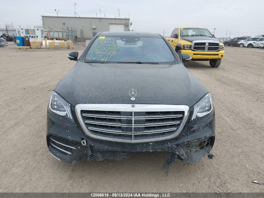 2019 Mercedes-Benz S-Class VIN: WDDUG8GB4KA428465 Lot: 12006618