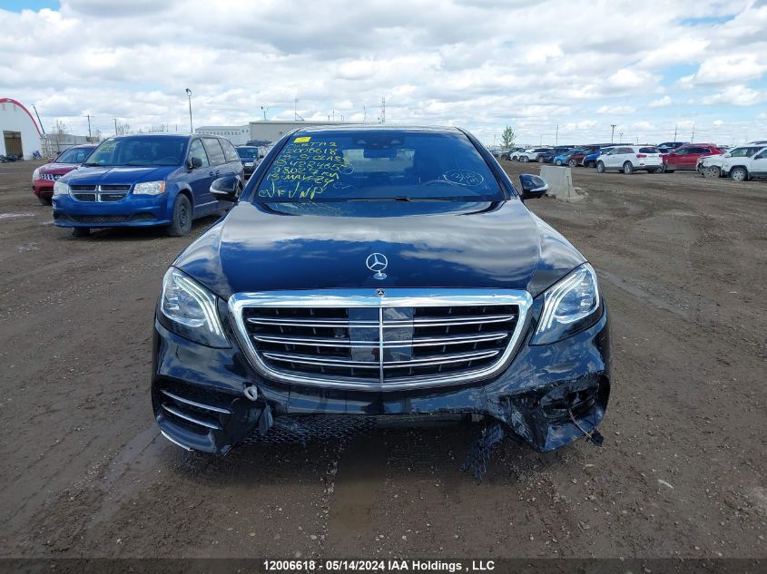 2019 Mercedes-Benz S-Class VIN: WDDUG8GB4KA428465 Lot: 12006618