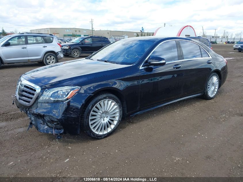 2019 Mercedes-Benz S-Class VIN: WDDUG8GB4KA428465 Lot: 12006618