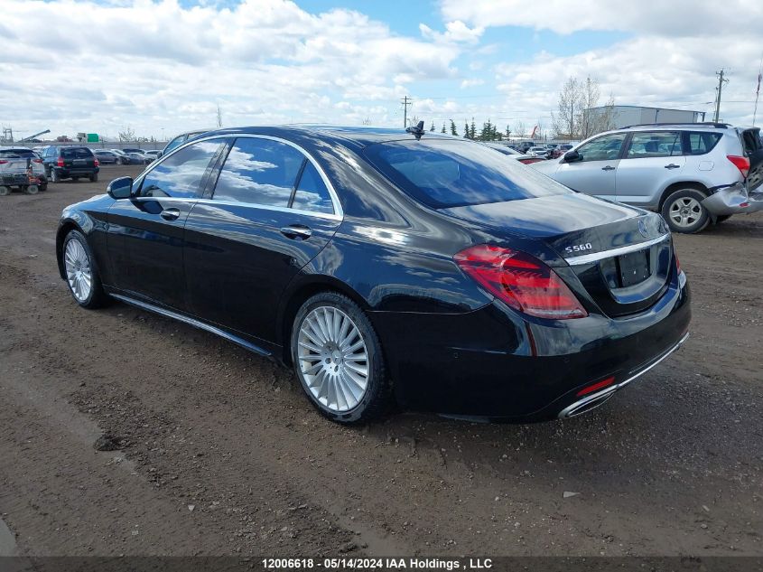 2019 Mercedes-Benz S-Class VIN: WDDUG8GB4KA428465 Lot: 12006618