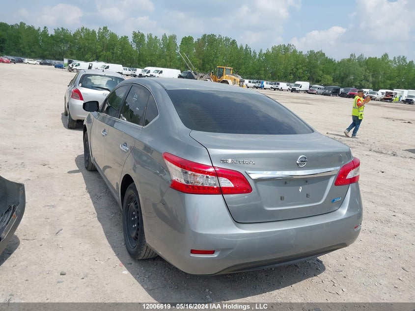 2014 Nissan Sentra S/Sv/Sr/Sl VIN: 3N1AB7AP7EL696470 Lot: 12006619